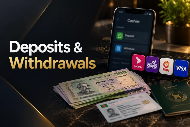 Deposits & Withdrawals